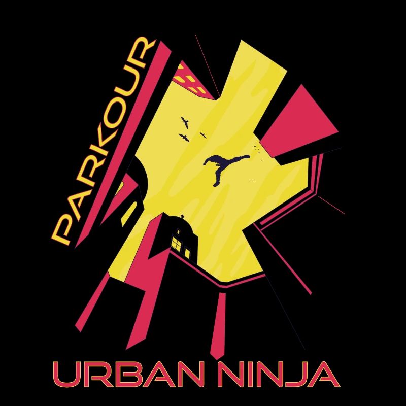 Parkour Jumping Over World Warning Jump Over Every