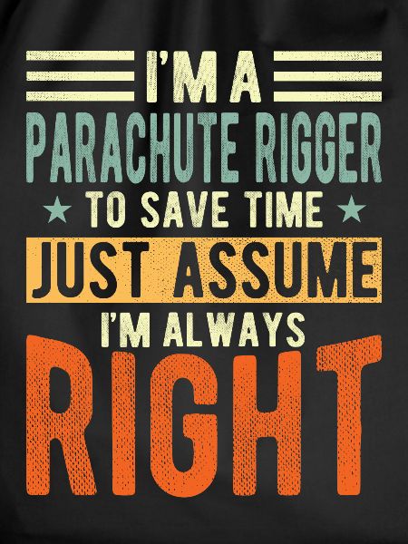 Parachute rigger