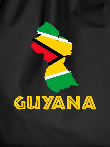 guyanese map, guyana
