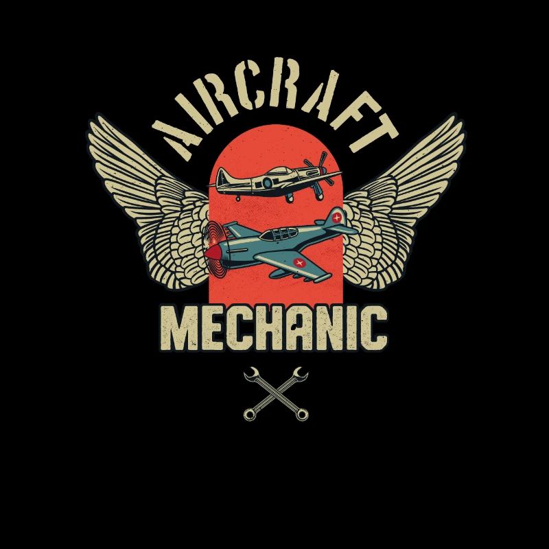 Flugzeugmechaniker Luftfahrt Flugmechanik Flugzeug