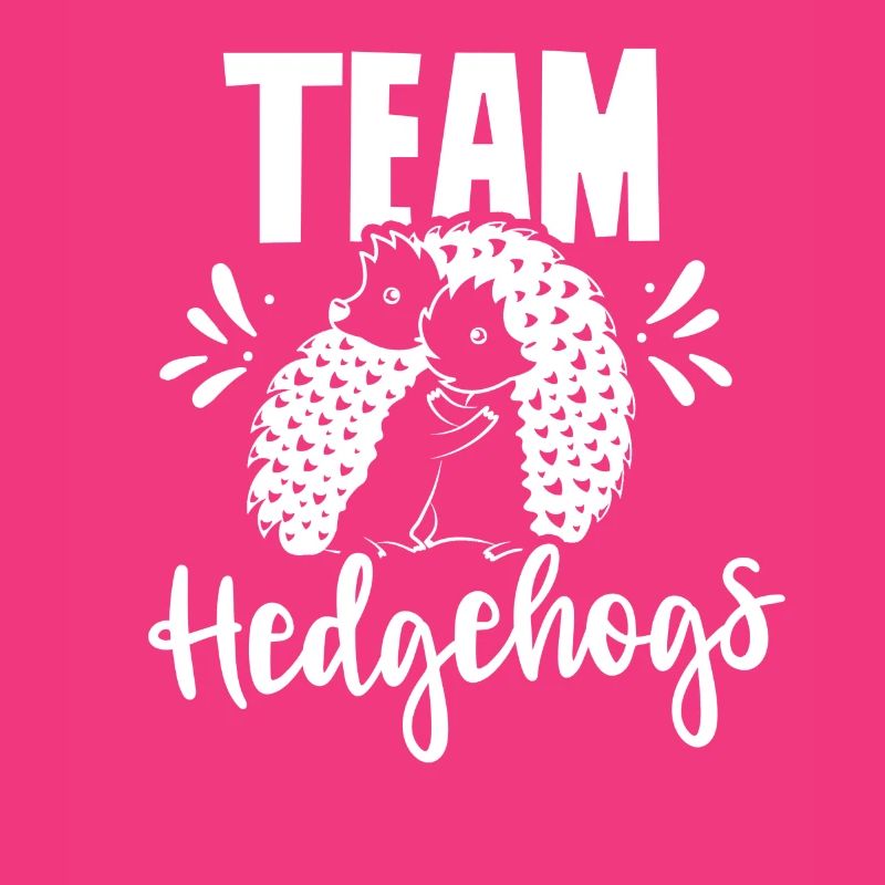 Team Igel Süß Haustier Sprüche