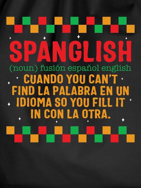 Spanisches Hemd, Spanisch Englisch