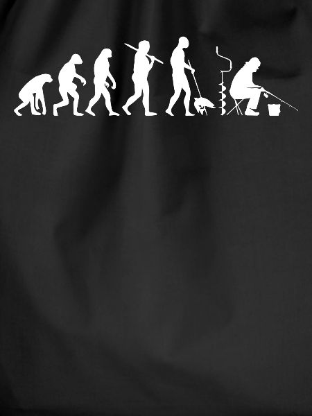 Ice Fishing Evolution Joke