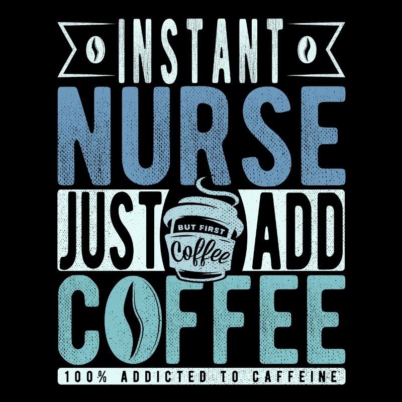 Café d’infirmière disant