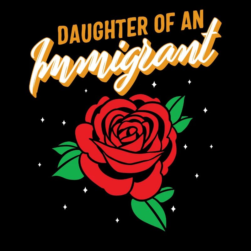 Mexicana Hemd, Tochter eines Einwanderers Blumen