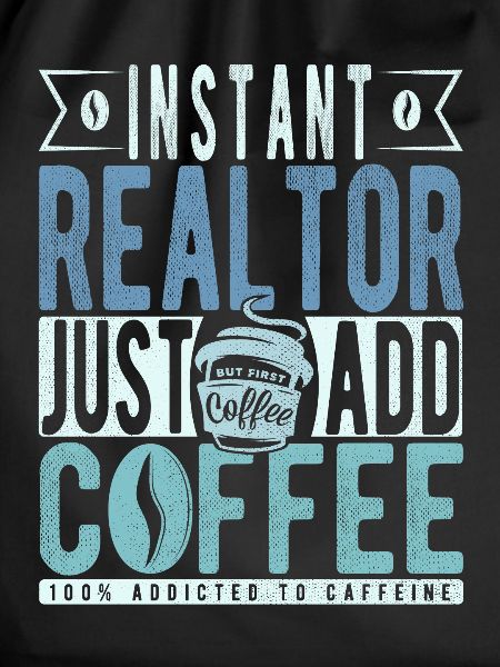 Broker coffee saying