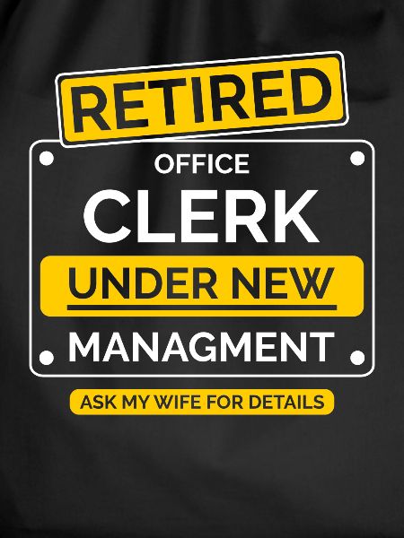 Retired office worker