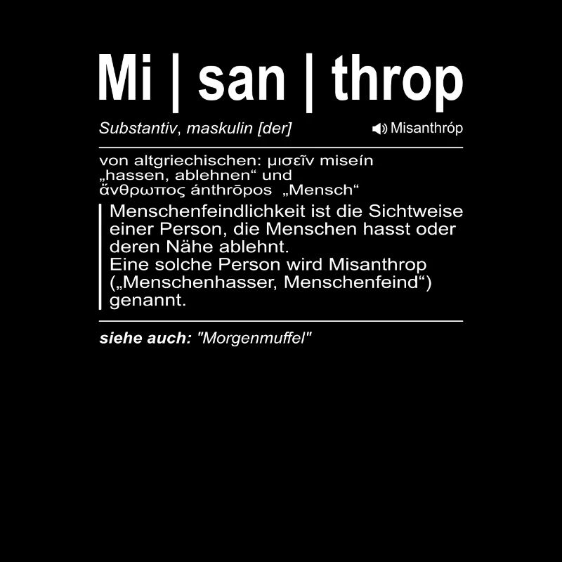 Misanthrop