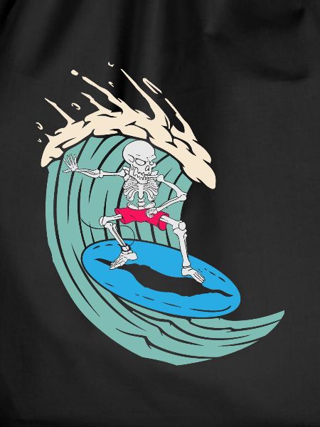 Surfing skeleton