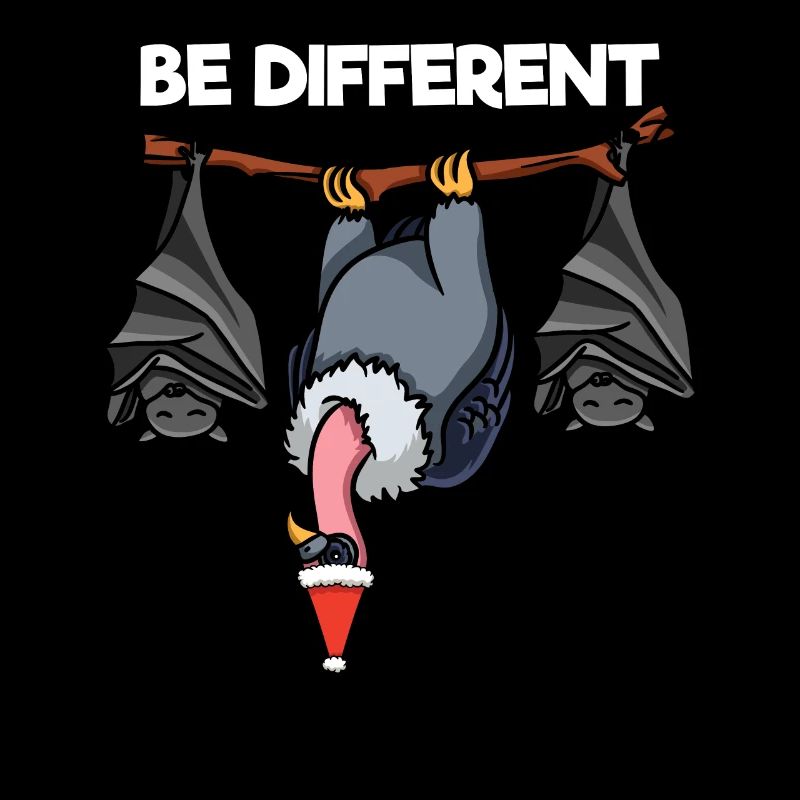 Be Different Geier Fledermaus Weihnachtsmann