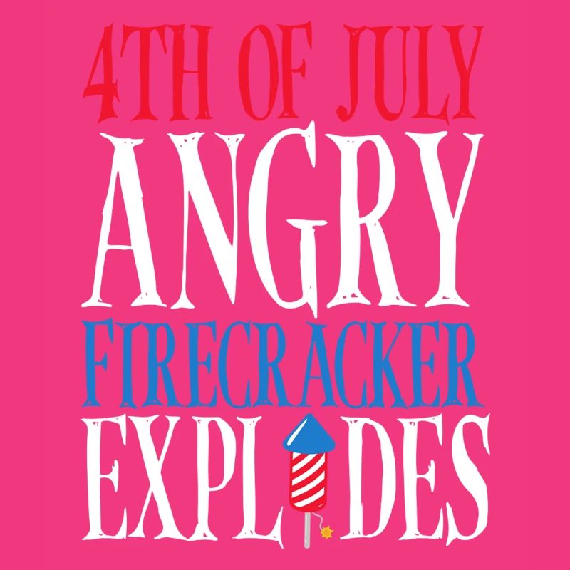 July 4 Angry firecracker explodes