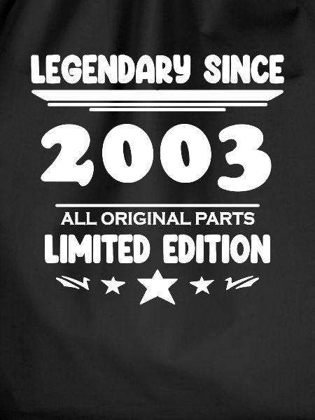 2003 - Born 2003