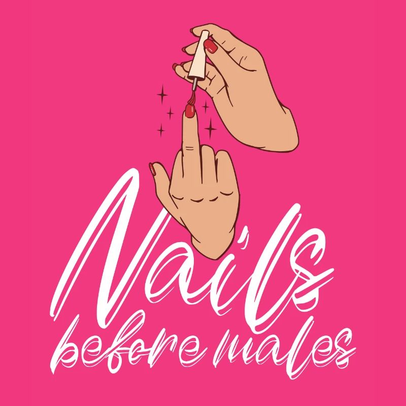 Nails before men Nail designer
