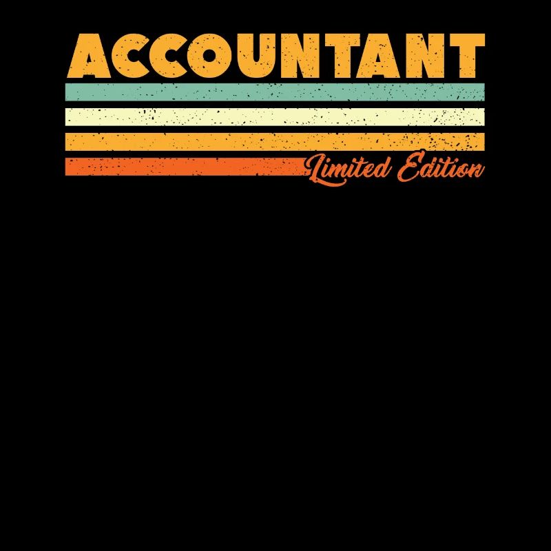 Accountant Retro Gift