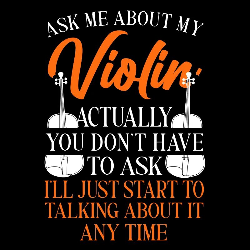 Violon Violoniste Vintage Demandez-moi