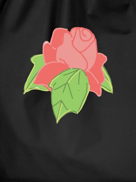 Rose Red Rose Hand-drawn