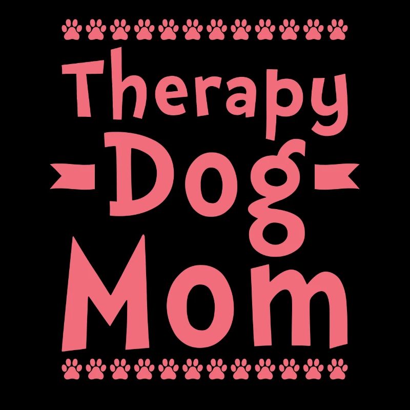 Therapy dog mom
