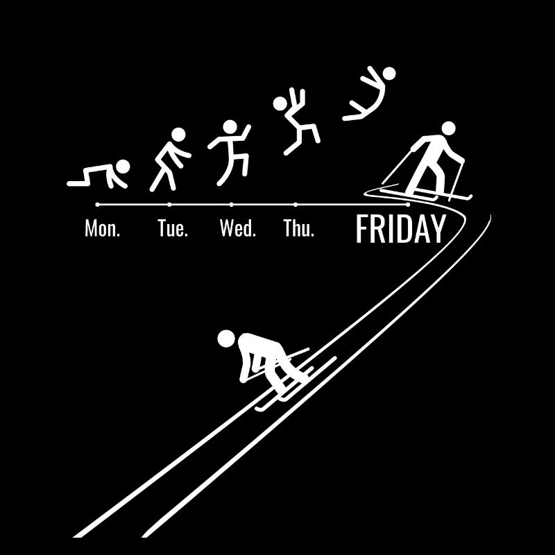 Skiing Skiing Skiing Weekend Skiers