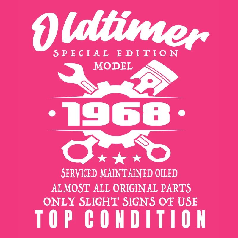 Oldtimer Special Edition Model 1968 Birthday