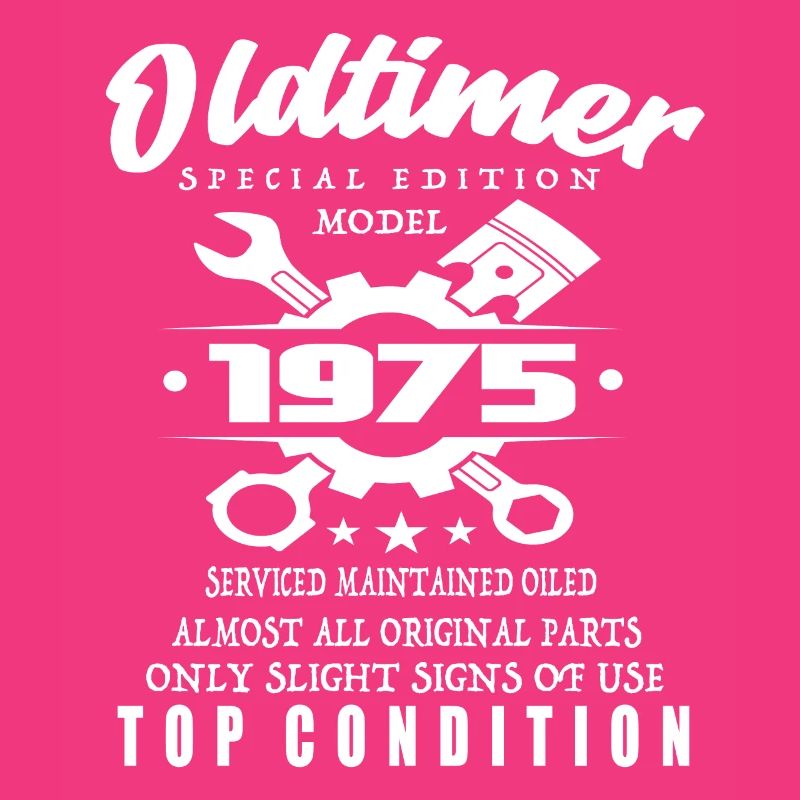 Oldtimer Special Edition Model 1975 Birthday