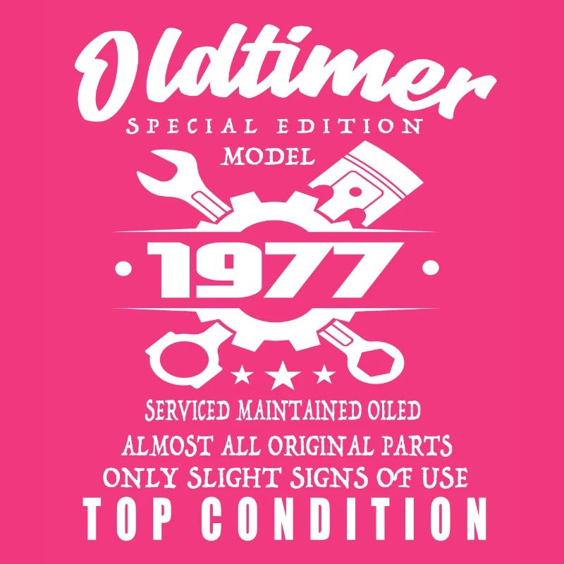 Oldtimer Special Edition Model 1977 Birthday