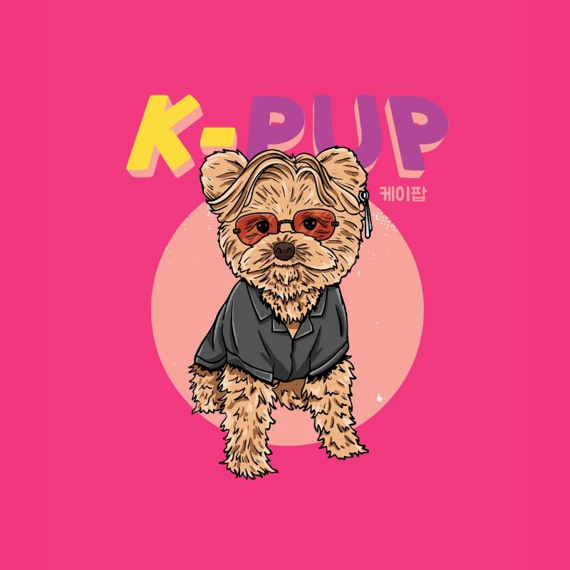 K Pop Chien Pop coréenne