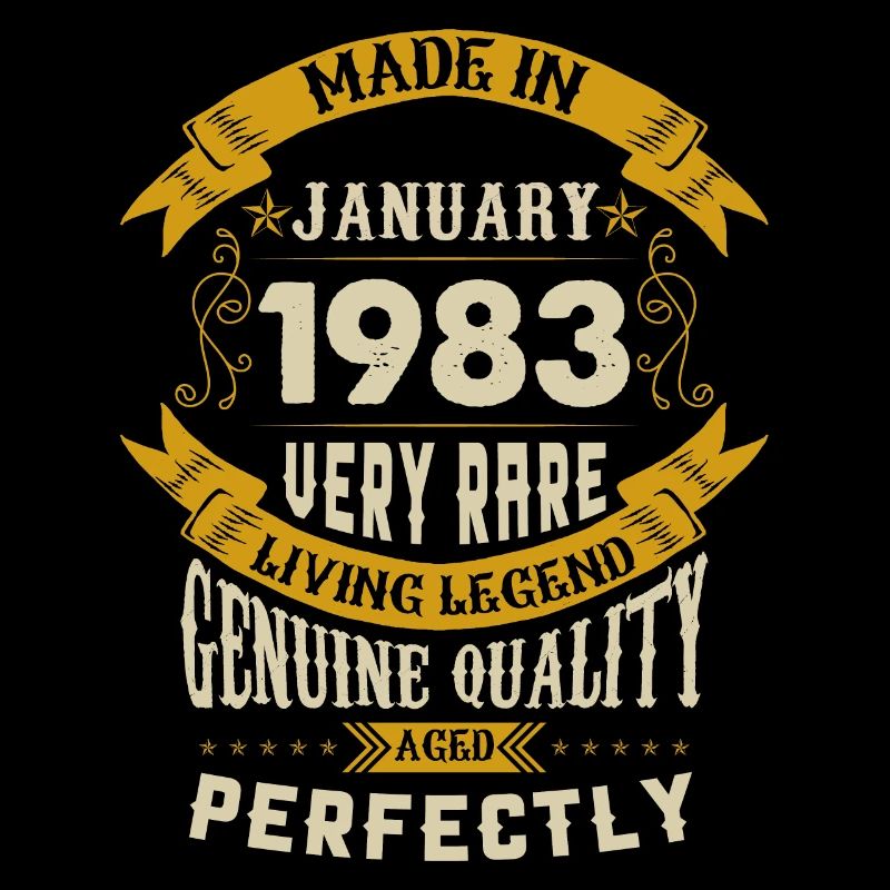 Janvier 1983 Millésime anniversaire