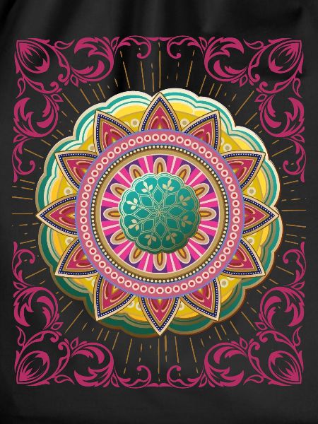 Arabesque, Mandala-Design, 3d-Mandala