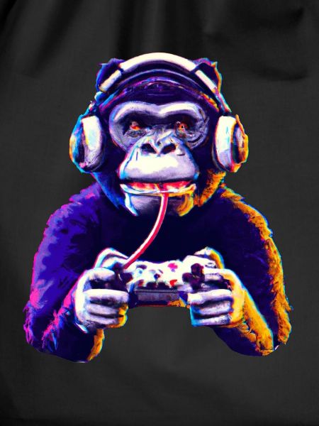 Gamer Monkey Play
