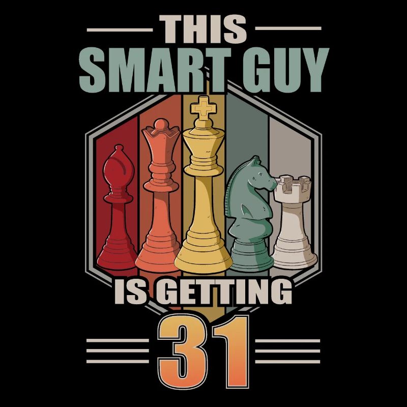 Smart Guy Is Getting 31 Retro Schach 31 Geburtstag