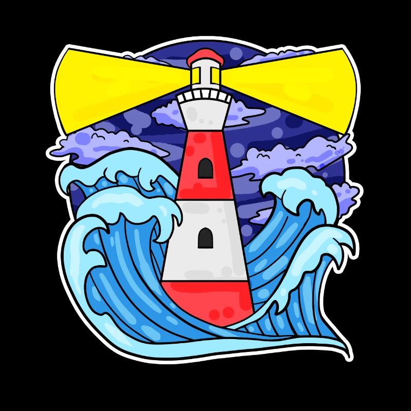 Phare Côte Mer Mer