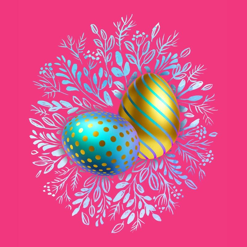 Happy Easter, Easter Eggs, 3D Design Egg