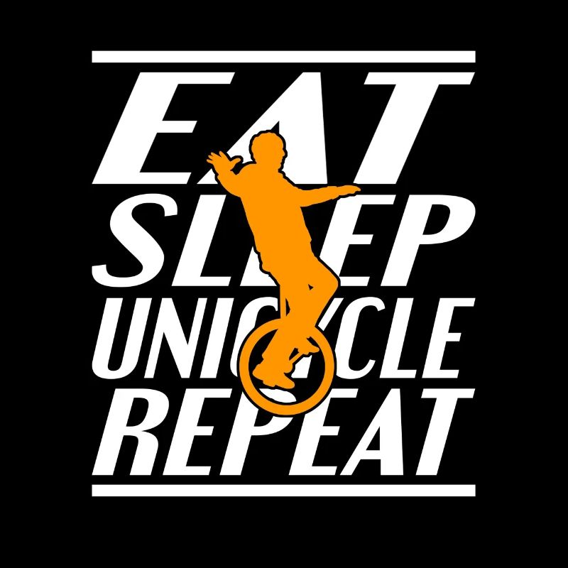 Nourriture Dormir Unicycle