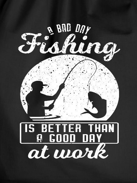 Funny Fishing Design Fisherman