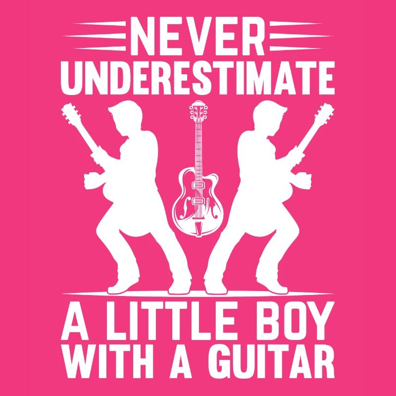 Guitar Player Never Underestimate A Little Boy Wit