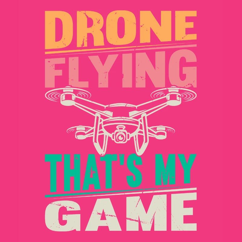 Pilote de drone quadricoptère - Drone volant C’est mon Ga
