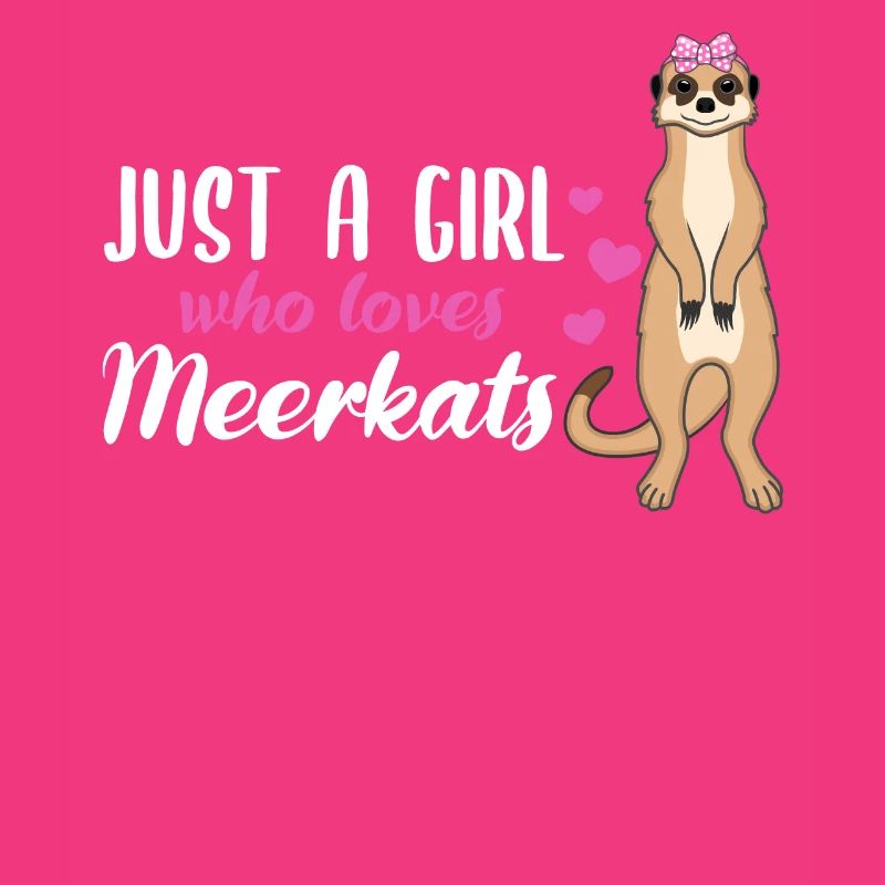 Erdmännchen Spruch Geschenk Damen Mädchen