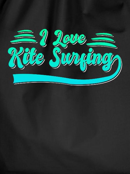 I love kite surfing