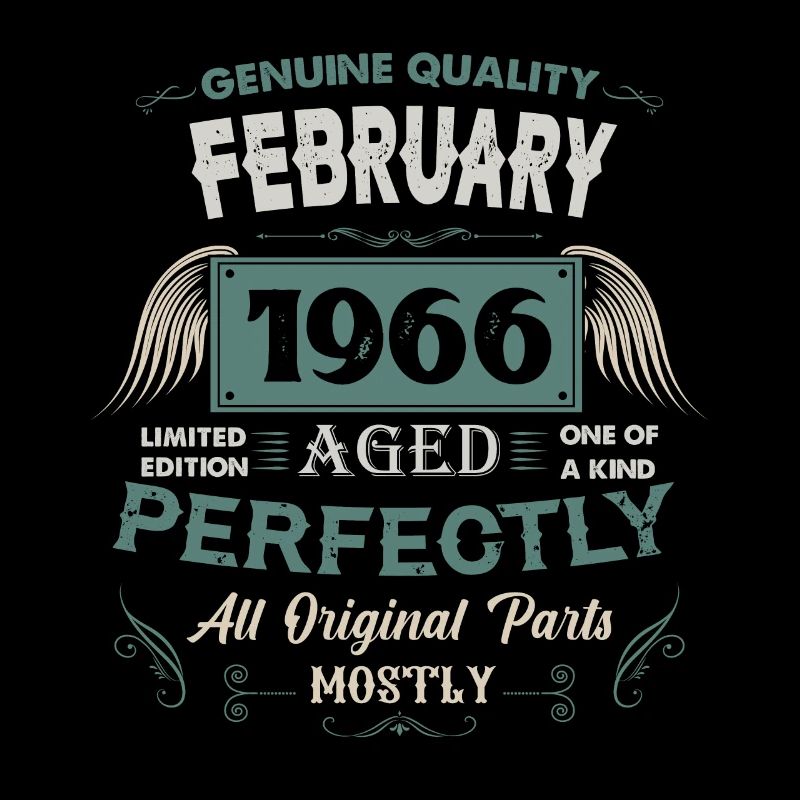 February 1966 Vintage Birthday Gift