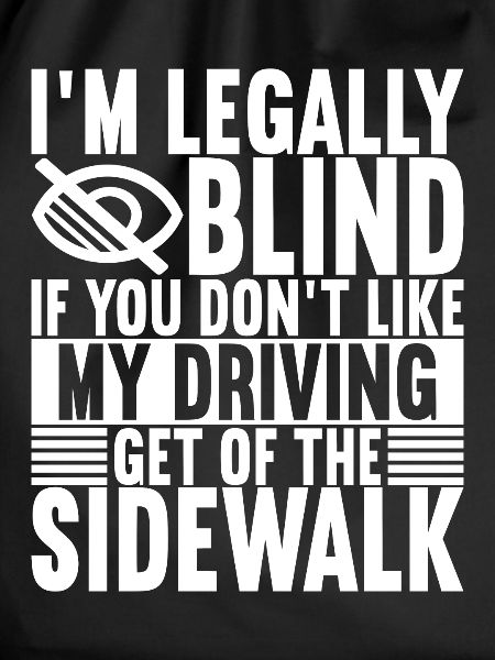 Blind visual impairment