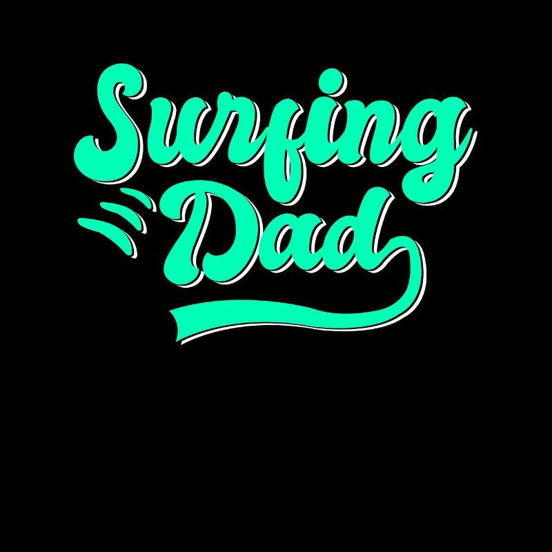 Surfen Papa Geschenk