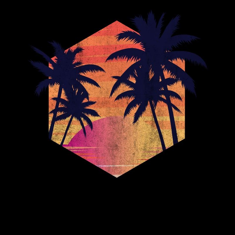 Palmen Retro