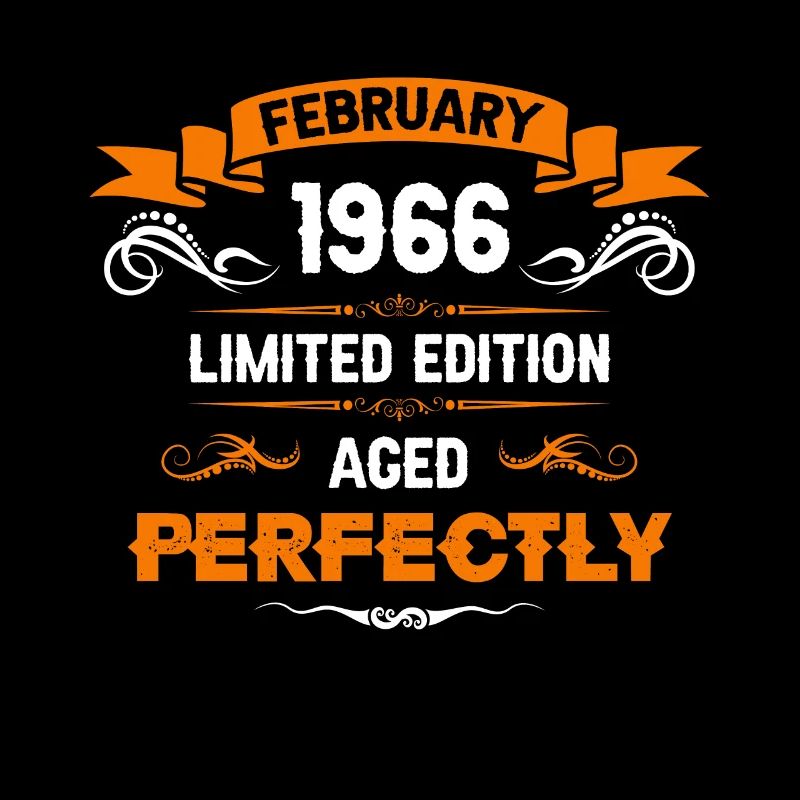 Februar 1966 Vintage Geburtstag Geschenk