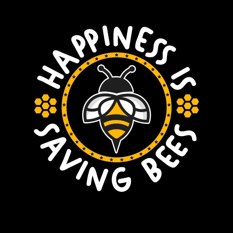 Beekeeping Happiness Is Saving Apiarist Beekeeper