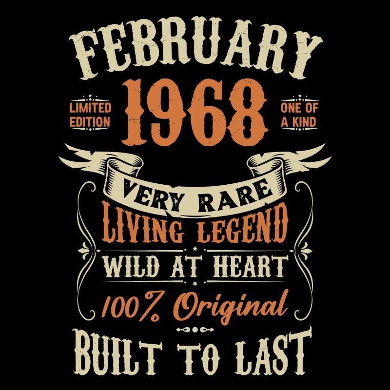 Februar 1968 Geburtstagsgeschenk