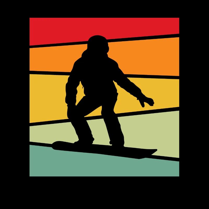 Snowboarding Retro
