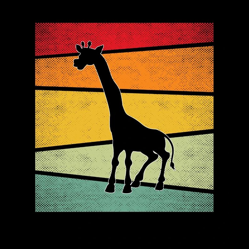 Giraffe Retro