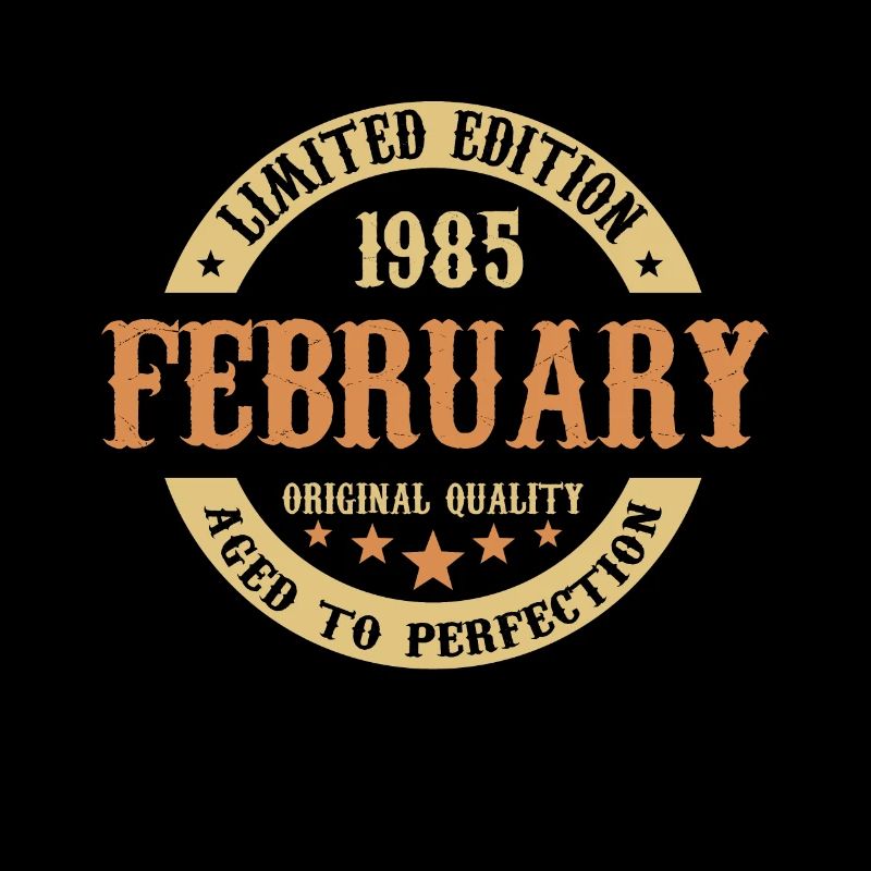 Februar 1985 Vintage Geburtstag Geschenk