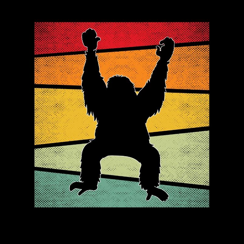 Orangutan Retro