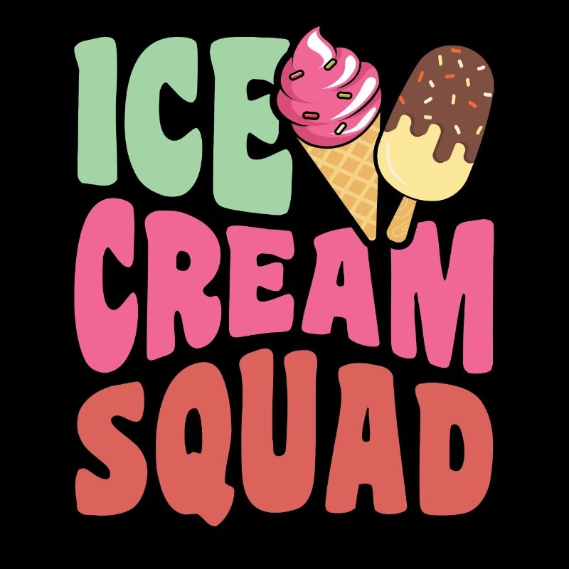 Troupe de crème glacée